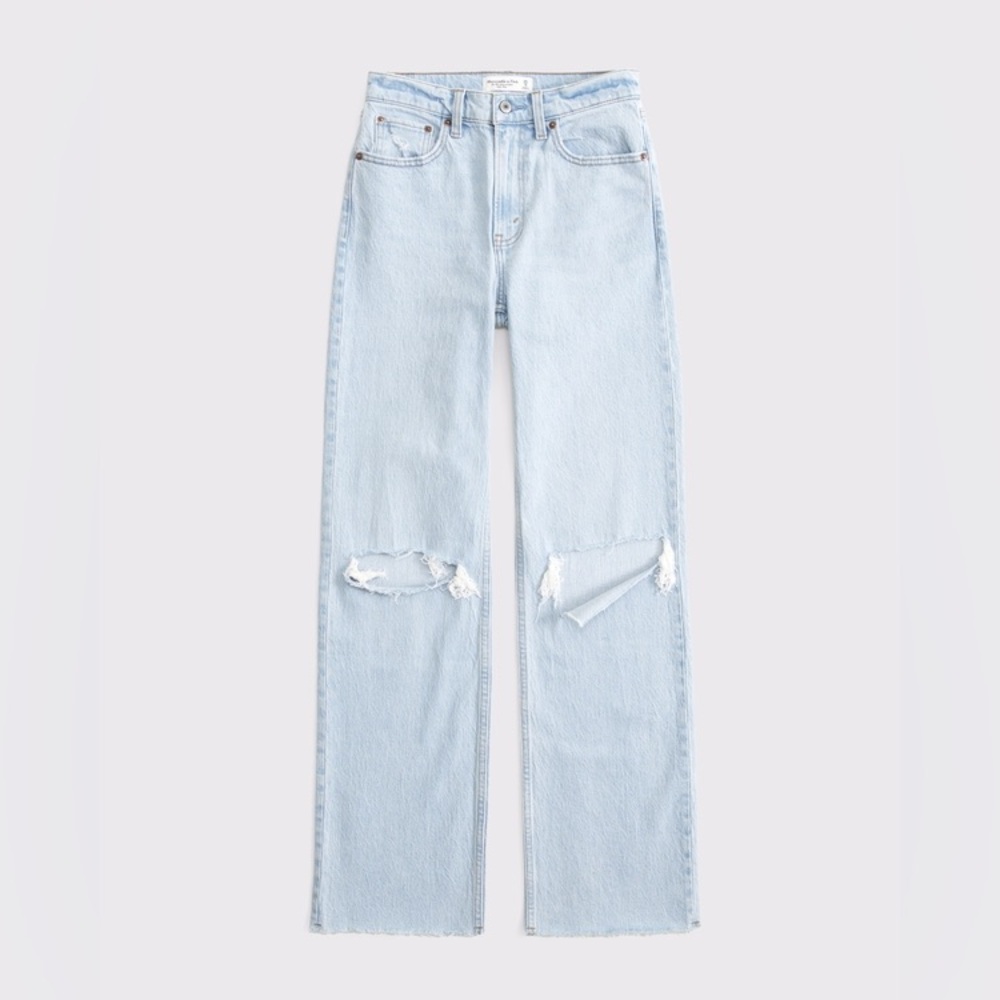 Abercrombie Curve Love High Rise 90s Relaxed Jean